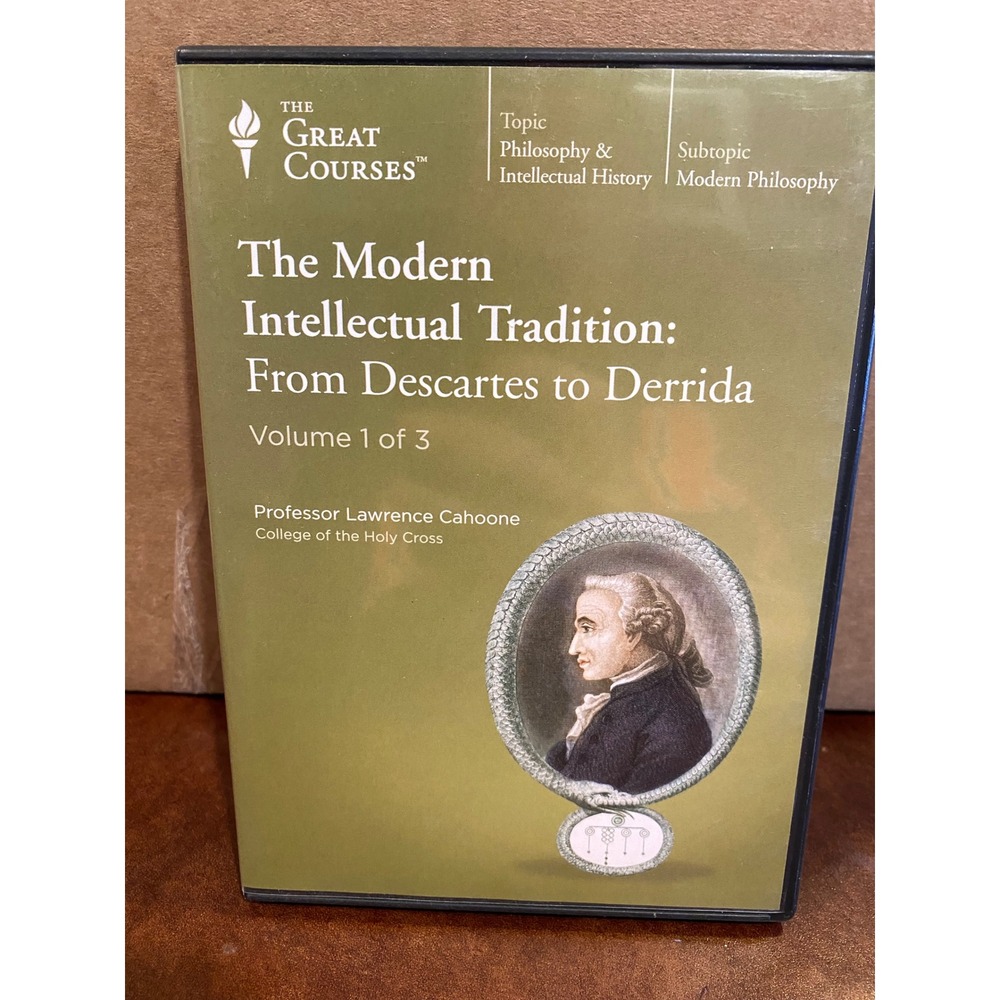 The Great Courses Modern Intellectual Tradition Descartes to Derrida Vol 1 DVD